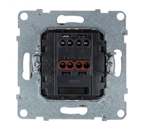 SUNO Переключатель промежуточный 10АХ 250В. Винтовые зажимы. Цвет "Слоновая кость"  721207  Legrand