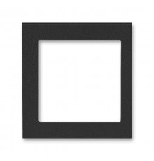 ABB Levit Антрацит Накладка на рамку 55х55 внешняя  3901H-A00255 63  2CHH010255A4063  ABB