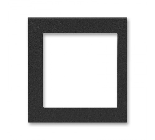 ABB Levit Антрацит Накладка на рамку 55х55 внешняя  3901H-A00255 63  2CHH010255A4063  ABB