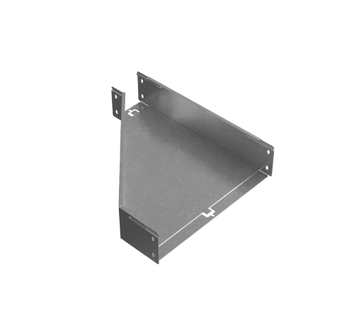 Переходник правый 100х100-400 мм "ПЛЮС" HD  PDplus100-100-400-R HD   КМ-профиль