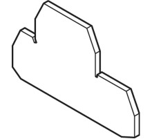 Изолятор FEM8D2S Торц. для M4/8.D2.SF  1SNA116913R0700  TE