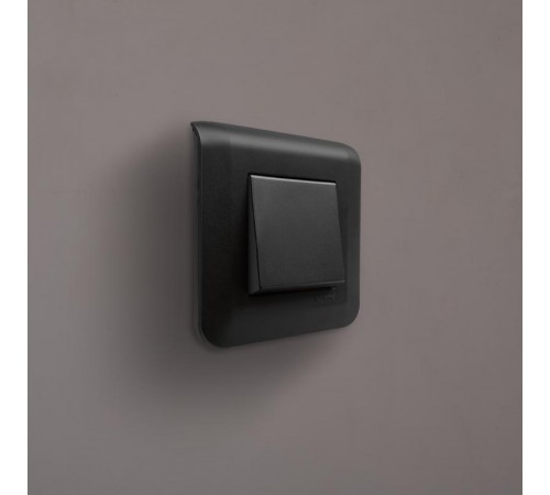 Рамка - Mosaic - 2 модуля - матовая черная  079042L  Legrand