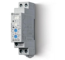 Контрольное реле для 1-фазных сетей; пониженное/повышенное напряжение, настраиваемые диапазоны; выход 1CO 10А  701182302022  Finder