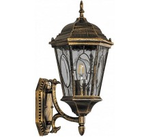 Светильник садово-парковый PL150 60W 230V E27 240*270*500мм черное золото (большой, на стену вверх)  11319  FERON