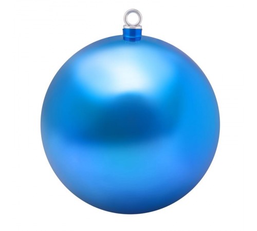 Елочная фигура Шар 25 см, цвет синий глянцевый  502-013  NEON-NIGHT