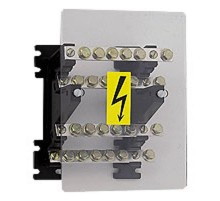 Распределительный блок со ступенчато расположенными шинами - 125 A - 1 вводной и 5 отводных зажимов  037430  Legrand