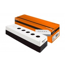 Корпус КП105(6) для кнопок 5(6) мест белый   SQ0705-0005  TDM