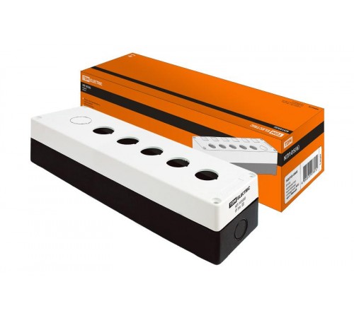 Корпус КП105(6) для кнопок 5(6) мест белый   SQ0705-0005  TDM