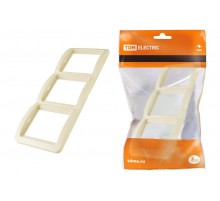 Рамка 3-ая вертикальная сл. кость "Валдай"  SQ1804-0120  TDM