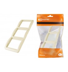 Рамка 3-ая вертикальная сл. кость "Валдай"  SQ1804-0120  TDM