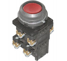 КЕ-182 У2 исп.6, красный, 3з, цилиндр, IP54, 10А, 660В, выключатель кнопочный (ЭТ)  ET561471  Электротехник