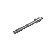 Анкер-болт с гайкой M10 12х129, гальван. цинк  АБМ-12х129-ЭЦ  OSTEC