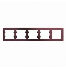 Glossa Баклажановый Рамка 5-ая, горизонтальная  GSL001105  SE