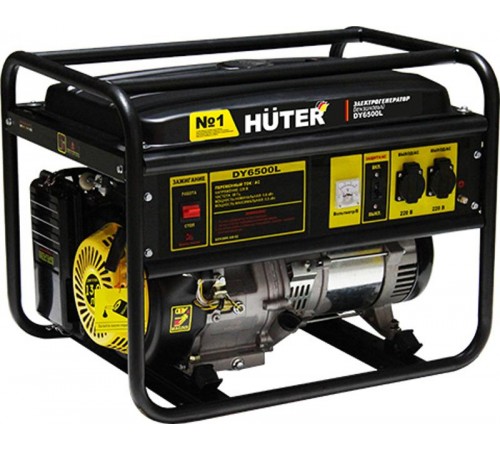 Электрогенератор DY6500L   64/1/6  HUTER