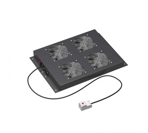 Потолочный модуль 4 вентилятора с термостатом для крыши 600 RAL9005  R5VSIT6004FTB  DKC