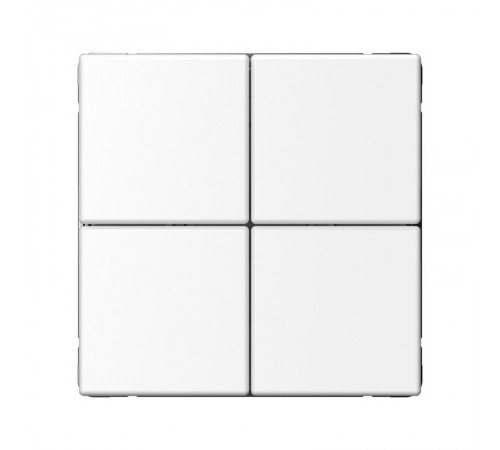 ArtGallery Белый Выключатель сценарный 4-клавишный, сх. 1  GAL000174  SE