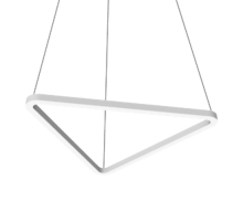 Светодиодный светильник Enso T 820х728х40 мм 36 Вт 4000 K подвесной RAL9003 белый матовый с рассеивателем опал  V1-R0-0T526-30000-2003640  VARTON