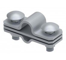 Соединитель параллельный стержень/пруток, гор. цинк, 391101  МС-101-ГЦ   Ostec