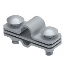 Соединитель параллельный стержень/пруток, гор. цинк, 391101  МС-101-ГЦ   Ostec