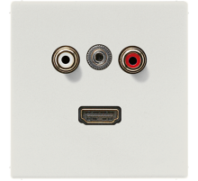 2x Cinch Audio (RCA) / Stereo разъем (TRS 3.5 mm) / HDMI MALS1082LG Jung