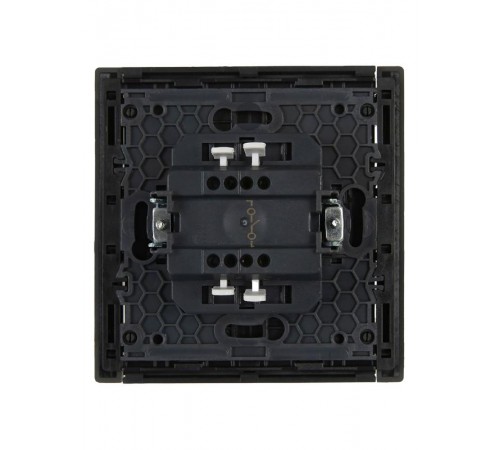 FORTE&PIANO Выключатель 1-клавишный 10А FP301 серый  FP-V10-0-10-1-K03  IEK