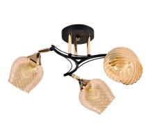 Светильник 11305-2/3 черн.зол (Плафон 8271) НПБ 01-3х60-219 Е27  1005404888  Элетех