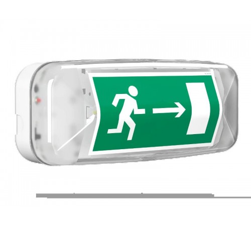 Световой указатель аварийного освещения BS-JUNIOR-71-S1-INEXI3  a22298  Белый свет