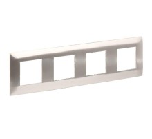 SKANDY Рамка 4-местная SK-F34N металл никель   SK-M42-M-K50  IEK