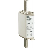 Плавкая вставка предохранителя ППНИ-33, габарит 0,  10А     DPP20-010  IEK