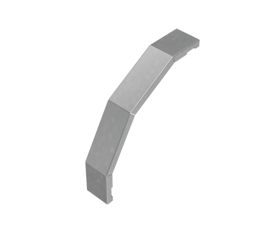 Крышка внеш. верт. угла 90 гр. 50 мм "ПЛЮС" HD85  KVLplus90-50 HD85  КМ-профиль