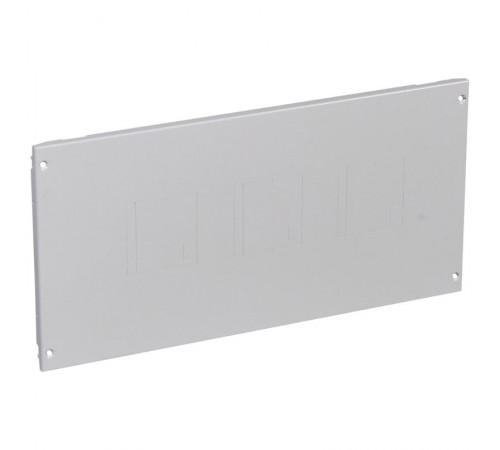 Металлическая лицевая панель XL3 800/4000 - на винтах - для 2 DPX-IS 250 - высота 300 мм - 24 модуля  020906  Legrand