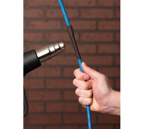 Термоусаживаемая трубка ТУТ нг 10/5 черная EKF PROxima  tut-10-b  EKF