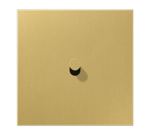 Центральная плата, 1 пост, 1 тумблер, конус; металл; латунь classic; LS1912  ME12-0CK25  Jung