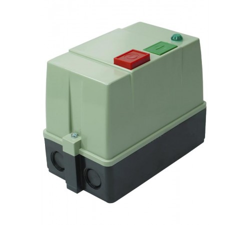 ПМЛ-2230 УХЛ4 Б, 220В/50Гц, 1з, 25А, нереверсивный, с реле РТЛ-1022-2 17-25А из пластика IP54, с кнопками ПУСК + СТОП и сигнальной лампой, пускатель э