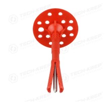 Дюбель для теплоизоляции с термоголовкой 10х140 (60 шт) - коробка ( 2,115 кг)  138609  Tech-KREP