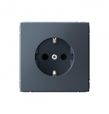 ArtGallery Грифель Розетка с заземлением со шторками, 16А, механизм, быстрозажим. клем.  GAL000745S  SE