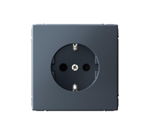 ArtGallery Грифель Розетка с заземлением со шторками, 16А, механизм, быстрозажим. клем.  GAL000745S  SE