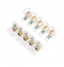 Концевой зажим винтовой изолированный КЗВИ 10 мм (5х1) (10 шт./уп.)  07-5704  REXANT