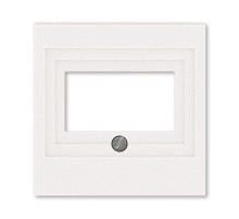 ABB Levit Жемчуг / ледяной Накладка для розеток USB / HDMI / VGA Жемчуг  5014H-A00040 68  2CHH290040A4068  ABB