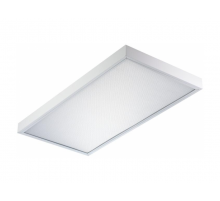 Светильник люминесцентный накладной с БАП TL436 CL EL EM 1235x620x85мм без ламп IP20 призма  04540  TechnoLux