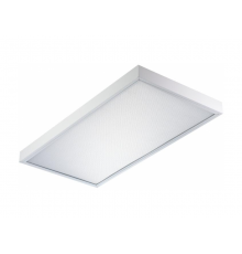 Светильник люминесцентный накладной TL436 CL EL 1235x620x85мм без ламп IP20 призма  04526  TechnoLux