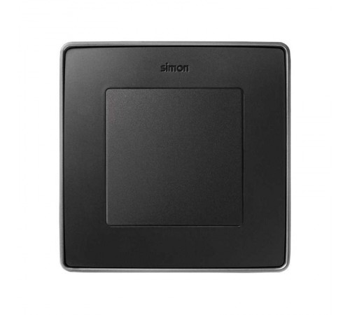 Simon 82 Рамка декоративная, 1 пост, Select, S82 Detail, графит-алюминий  8201610-240  Simon