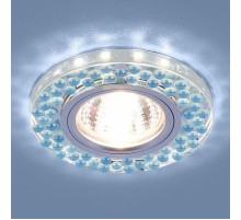 Светильник точечный встраиваемый 2194 MR16 SL/BL зеркальный/голубой  a036791  Elektrostandard