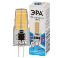 Лампа светодиодная LED-JC-2,5W-220V-SLC-840-G4 (диод, капсула, 2,5Вт, нейтр, G4) (20/500/24500)  Б0049092  ЭРА