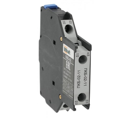 Приставка контактная боковой установки 1НО+1НЗ ПКБ-02  22178DEK  DEKraft