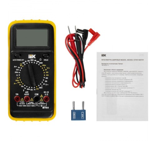 Мультиметр цифровой  Professional MY61   TMD-5S-061  IEK