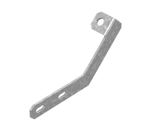 Кронштейн для консоли поддерживающий 135 град., толщ. 3,0 мм, Сендзимир цинк, 055422  ККПП-135-3,0-СЦ   Ostec