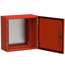 TITAN 5 Корпус металлический ЩМП-40.40.20 УХЛ1 IP66 RAL3020 красный  TI5-13-N-040-040-020-66  IEK