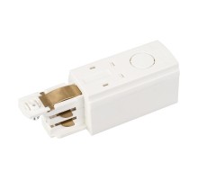 Коннектор питания LGD-4TR-CON-POWER-L-WH (D) (Arlight, IP20 Пластик, 3 года)  029292  Arlight