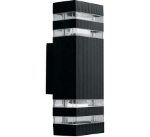 Светильник садово-парковый DH0807, Техно на стену вверх/вниз, E27 230V, черный  41154  Feron